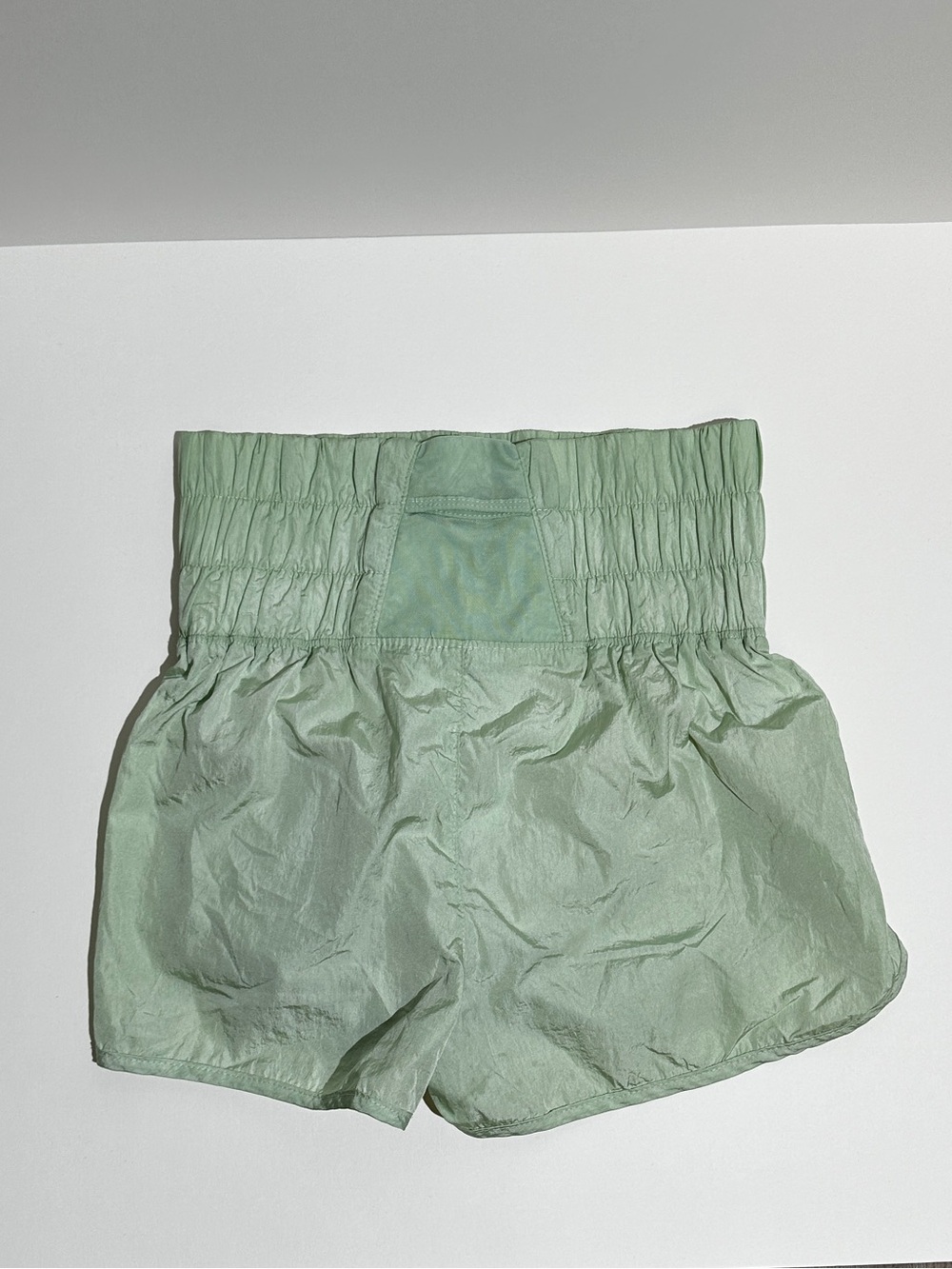 Free People The way Home short - High-Waist Athletic Shorts in Mint Green - Picture 4 of 12